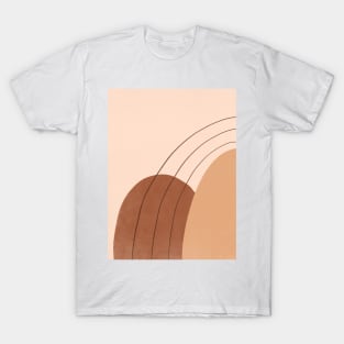 Abstract Bohemian Shapes 3.7 T-Shirt